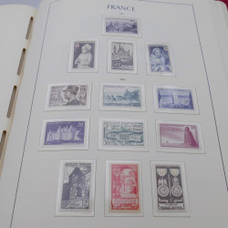 Collection timbres de France 1939-1959 neuf** en album Leuchtturm.