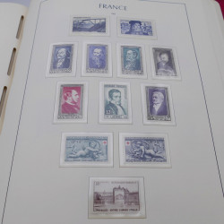 Collection timbres de France 1939-1959 neuf** en album Leuchtturm.