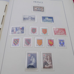 Collection timbres de France 1939-1959 neuf** en album Leuchtturm.