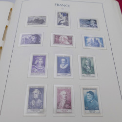 Collection timbres de France 1939-1959 neuf** en album Leuchtturm.