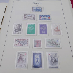 Collection timbres de France 1939-1959 neuf** en album Leuchtturm.