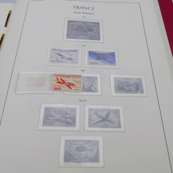 Collection timbres de France 1939-1959 neuf** en album Leuchtturm.