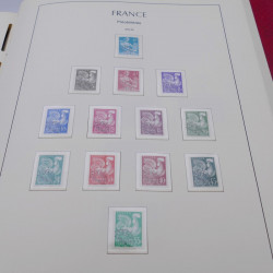 Collection timbres de France 1939-1959 neuf** en album Leuchtturm.