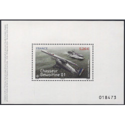 Timbre poste aérienne N°92b Chasseur Dewoitine D1 neuf**.