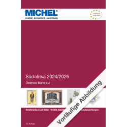 Catalogue Michel de cotation timbres Afrique du Sud 2024.