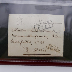 Lot de 32 lettres, plis d'histoire postale Française 1771-1876.