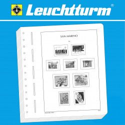 Feuilles pré imprimées Leuchtturm Saint-Marin 2023.