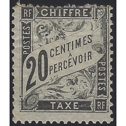 Timbre-taxe de France type Duval N°17 neuf*.