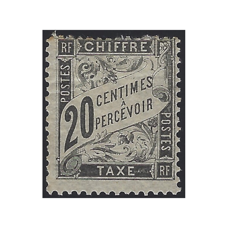 Timbre-taxe de France type Duval N°17 neuf*.