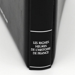 Album Supra Les Riches Heures de l'Histoire de France avec étui de protection.