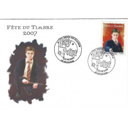 Harry Potter timbre de France N°4024 oblitéré sur carte maximum.