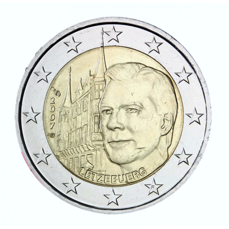 2 euros commémorative Luxembourg 2007 - Palais Grand-Ducal.