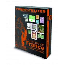 Catalogue de cotation timbres de France 2025 Yvert et Tellier en 2 tomes.