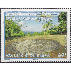 Journée du patrimoine timbre de Wallis et Futuna N°896 neuf**.