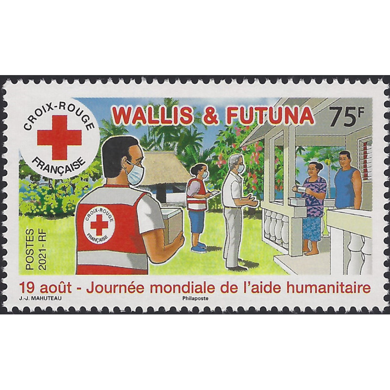 Croix-Rouge timbre de Wallis et Futuna N°948 neuf**.