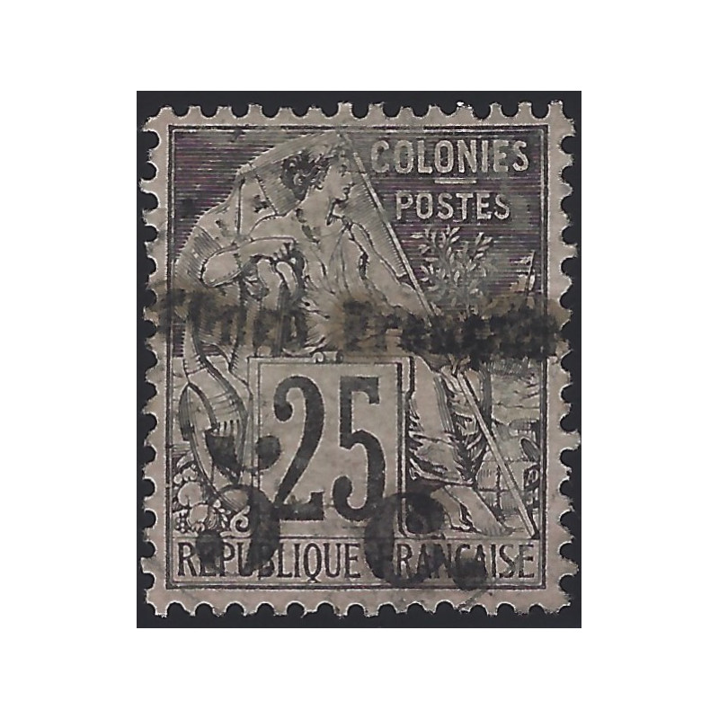 Congo français timbre N°4A oblitéré.