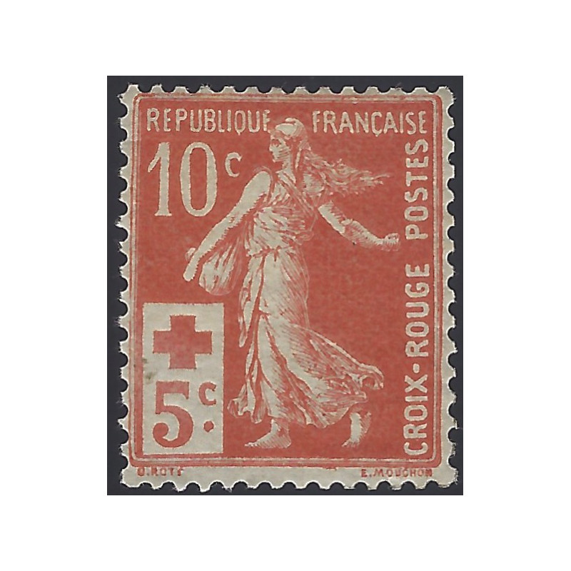 Croix-Rouge timbre de France N°147 neuf**.