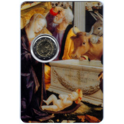 2 euros commémorative Saint Marin 2024 - Domenico Ghirlandaio en coffret BU.