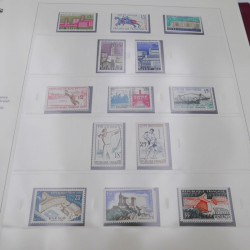 Collection timbres de France 1958-1969 neuf** complète en album Safe.