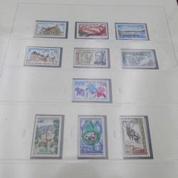 Collection timbres de France 1958-1969 neuf** complète en album Safe.