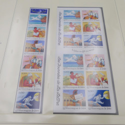 Collection timbres de France 1998-2001 neuf** complète en album Safe.