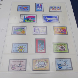 Collection timbres de France 1998-2001 neuf** complète en album Safe.