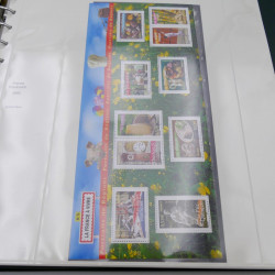 Collection timbres de France 2005-2007 neuf** complète en album Safe.