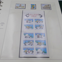 Collection timbres de France 2005-2007 neuf** complète en album Safe.