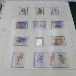 Collection timbres de France 2005-2007 neuf** complète en album Safe.