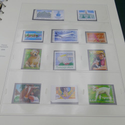 Collection timbres de France 2005-2007 neuf** complète en album Safe.