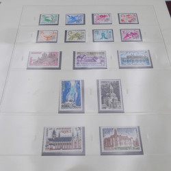 Collection timbres de France 1978-1984 neuf** complète en album Safe.