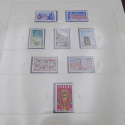 Collection timbres de France 1978-1984 neuf** complète en album Safe.