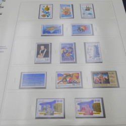 Collection timbres de France 1992-1997 neuf** complète en album Safe.