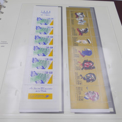 Collection timbres de France 1985-1991 neuf** complète en album Safe.