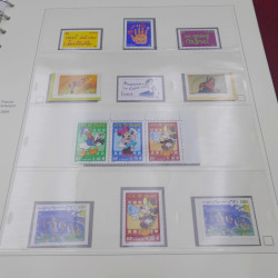 Collection timbres de France 2002-2004 neuf** complète en album Safe.