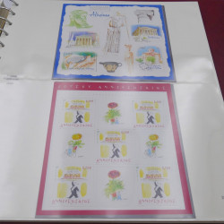 Collection timbres de France 2002-2004 neuf** complète en album Safe.