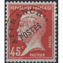 Pasteur timbre préoblitéré de France N°67 neuf**.