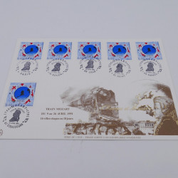 Vrac de timbres de France et monde en un carton.