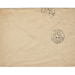 Guadeloupe lettre de Pointe-à-Pitre pour Paris 1901.