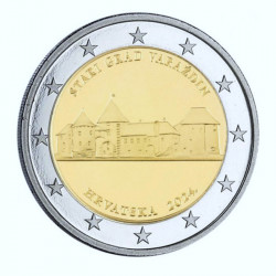 2 euros commémorative Croatie 2024 - Château de Varaždin.