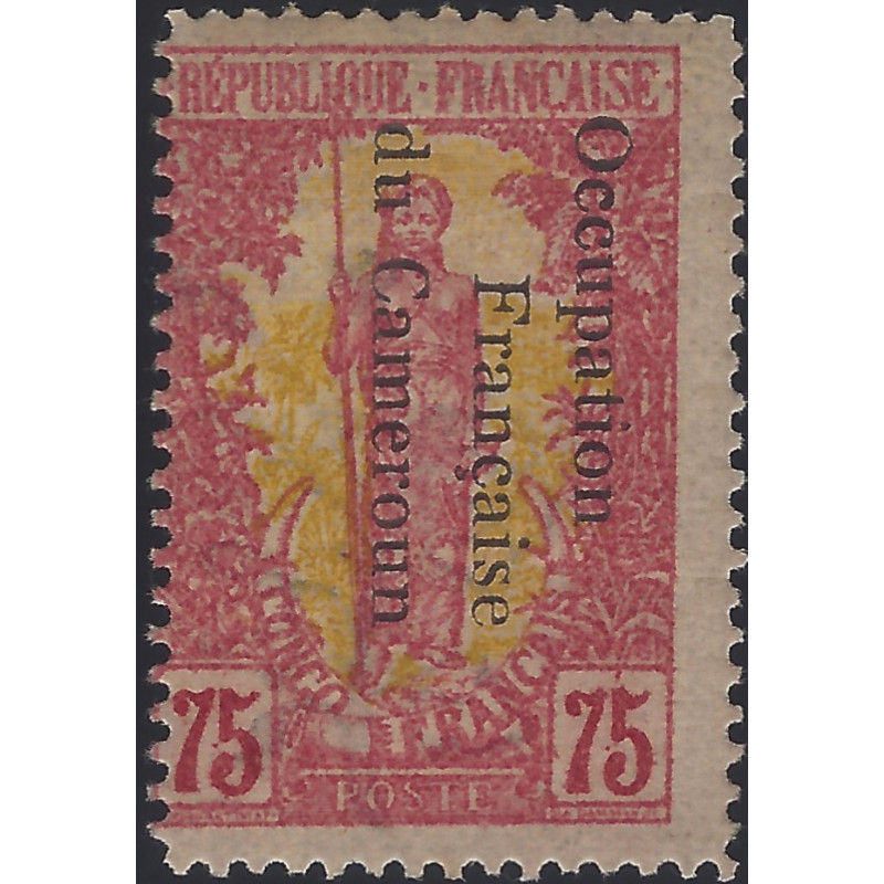 Cameroun Occupation Française timbre N°64 neuf*.