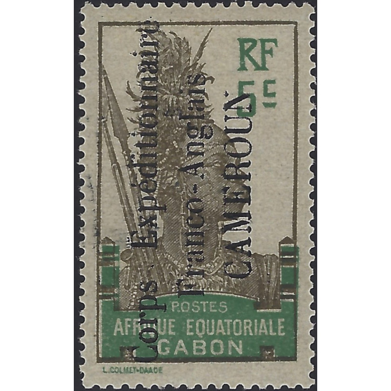 Cameroun occupation militaire timbre N°41 neuf*.