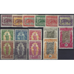 Congo français timbres N°27-41 série neuf*.