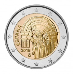 2 euros commémoratif Espagne 2018 - Saint-Jacques-de-Compostelle..