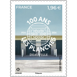 Timbre Deauville - 100 ans des Planches en feuillet de France N°F154 neuf**.