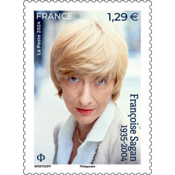 Timbre Françoise Sagan en feuillet de France N°F156 neuf**.