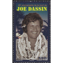 Joe Dassin timbre Polynésie Française N°1247 neuf**.