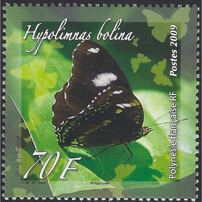 Papillon timbre Polynésie Française N°862 neuf**.