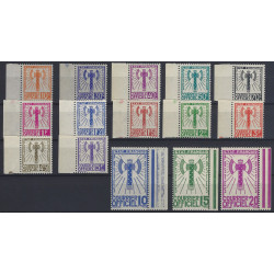 Francisque timbres de France service N°1-15 série Bdf neuf**, R.