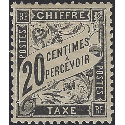 Timbre-taxe de France type Duval N°17 neuf*.